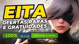 EITA! Jogos GRÁTIS na Steam, promoções de fim de ano da Square Enix e Holiday Sale na Green Man!