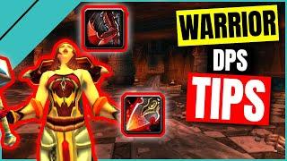 Classic WoW Warrior – 4 Ways to IMPROVE Your DPS in Raids
