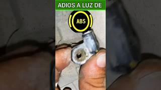 Apagar luces de ABS en tablero puede ser fácil haciéndolo en casa con pocas herramientas  #mechanic