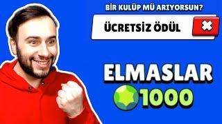 ÜCRETSİZ ÖDÜL VEREN KULÜBE GİRDİM  - BRAWL STARS