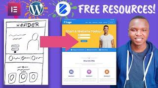 How to Make a  Website in WordPress using Elementor free, free theme [2021 - Full WordPress Course]