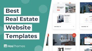 10 Best Real Estate Website Templates 2023 | Real Estate Agency HTML Website Templates