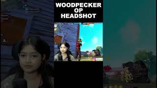 ACE WITH WOODPECKER#elizagaming #shorts #freefireshorts #freefiregirl