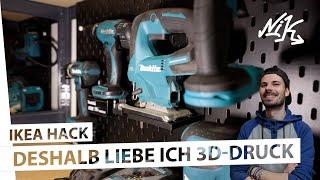 IKEA HACK - Skadis Pegboard/Lochplatte für die Werkstatt