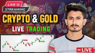 Crypto & Gold Live Trading | Algo Trading |#bitcoin #altcoin #crypto #forex #live #trading