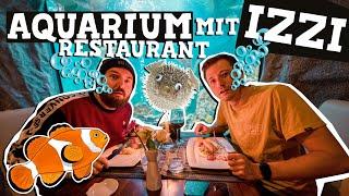 Ich TESTE ein AQUARIUM RESTAURANT mit @izzi