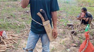 golok yang lagi virall. dari chanel ini/golok terbaik/pande besi lampung