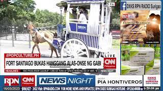 HOOK UP VIA CNN PHILIPPINES HOUR @ RPN DXKS Surigao | March 16, 2023