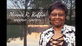 Celebrating the Life of Minnie R. Ruffin