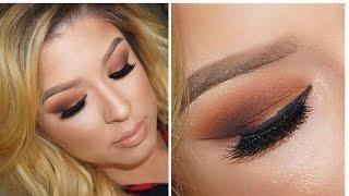 Fall Makeup: Orange I Brown Smokey Eye