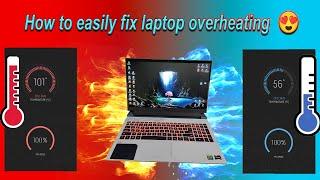 how to fix dell g15 heating issue | dell g15 100 degrees| dell g15 overheating