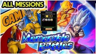 STAGES 3 & 4! ALL MISSIONS! GLOBAL DRAGON BALL SUPER MEMORABLE BATTLES! Dragon Ball Z Dokkan Battle