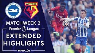 Brighton v. Watford | PREMIER LEAGUE HIGHLIGHTS | 8/21/2021 | NBC Sports