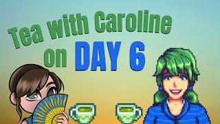 How I Unlocked Caroline's Tea Room on Day 6 in Stardew Valley