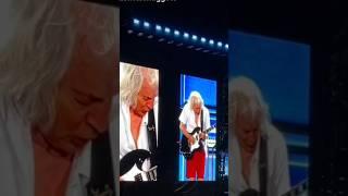 AC/DC in Nashville — Angus commands the masses like a riff-preaching rock pope!  #ACDC #Solo #Live