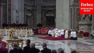 WATCH: Pope Francis Leads Christmas Eve Mass In Vatican City