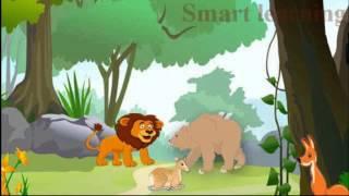 Story and lessons: The lion, the bear and the fox (with subtitles)