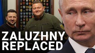 General Zaluzhny replaced as Syrskyi set to take on Putin's army | Michael Clarke