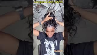 Quick & Easy Braidless Crochet TutorialHair Extensions Hairstyles Ft.#elfinhair #hairstyle