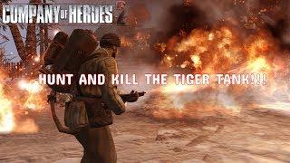 Company Of Heroes 2 gameplay  - Soviet Campaign - Mission 8 (part 1) FIND AND KILL THE TIGER (FAIL)!