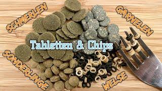 Futter für Welse und Schmerlen | Welstabletten & Chips | Fischfutter Teil 3