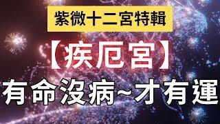 紫微十二宮之【疾厄宮】有命沒病，才有運！麥可大叔年紫微斗數算命命理老師