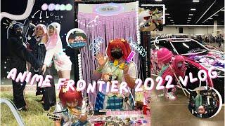 1st exhibitors vlog??  anime frontier 2022  | in anime convention vlog