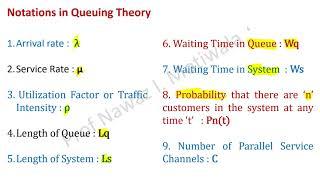 Operation Research - Queuing Theory - Assumptions, Terminologies, and Formula