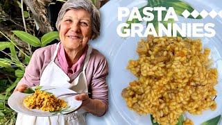 Enjoy Maria's Sardinian rice with pork, lemon & saffron! | Pasta Grannies