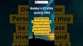 How to use Loan Correctly to Fund E2 Visa Investment?