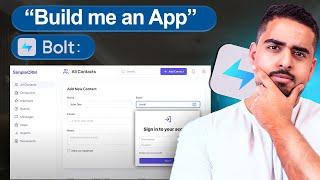 How to Turn Your Idea into an App in Minutes with Bolt.new