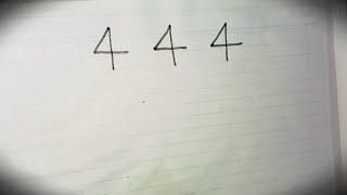 444 number turning into house #art