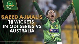 𝐑𝐞𝐦𝐚𝐫𝐤𝐚𝐛𝐥𝐞 Spin Bowling  | Saeed Ajmal's 1️⃣0️⃣ Wickets in ODI Series vs Australia, 2012