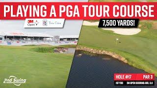 Playing a PGA TOUR Setup at TPC Twin Cities