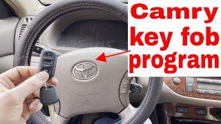 Toyota Camry Key Fob Programming (2002-2006)