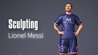 Sculpting Lionel Messi | Timelapse