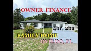 OVIEDO, FL OWNER FINANCED 4BR, 2BA HOME