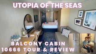 Utopia of the Seas | Balcony Cabin 10666 Tour & Review