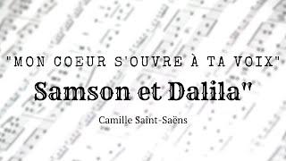 C.Saint-Saëns. Dalila's aria from "Samson et Dalila" (arr. Mariia Yaremak, sheets)