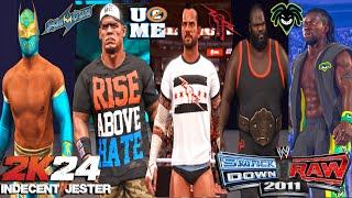 WWE 2K24 Year 2011 Entrances ft. John Cena, CM Punk, Sin Cara, Cody Rhodes, Drew McIntyre, Christian