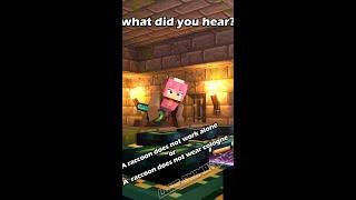 which did you hear// afterlife smp // minecraft animation #shorts