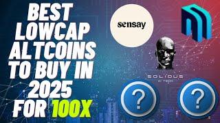 TOP 5 ALTCOINS TO BUY NOW FOR 50/100X (AI/RWA/GAMING)
