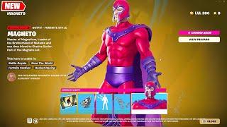 All Magneto Cosmetics Rewards Fortnite