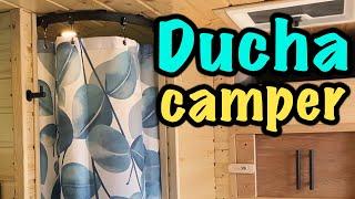  BAÑO COMPLETO CON DUCHA  CAMPER  camperizar furgoneta