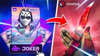 CASEHUG JOKER CASES PAID HUGE!? (Casehug Promo Code 2025) | Case Hug