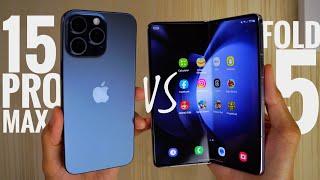 iPhone 15 Pro Max vs Samsung Z Fold 5 - SPEED TEST! Too close! 