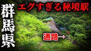 【上越線】不思議なところにホームが作られた秘境駅に行ってきた！！なぜそこに作った...！！