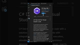 Use C# in VS Code!