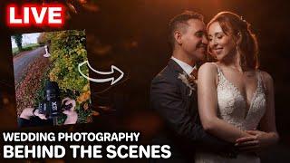 Wedding photography behind the scenes LIVE