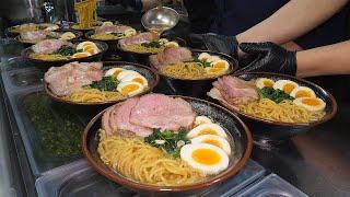 일본 라멘대회1위! 유명한 라멘 마제소바 전문점 / 1st Place in Japan Ramen Competition! Famous ramen mazesoba restaurant